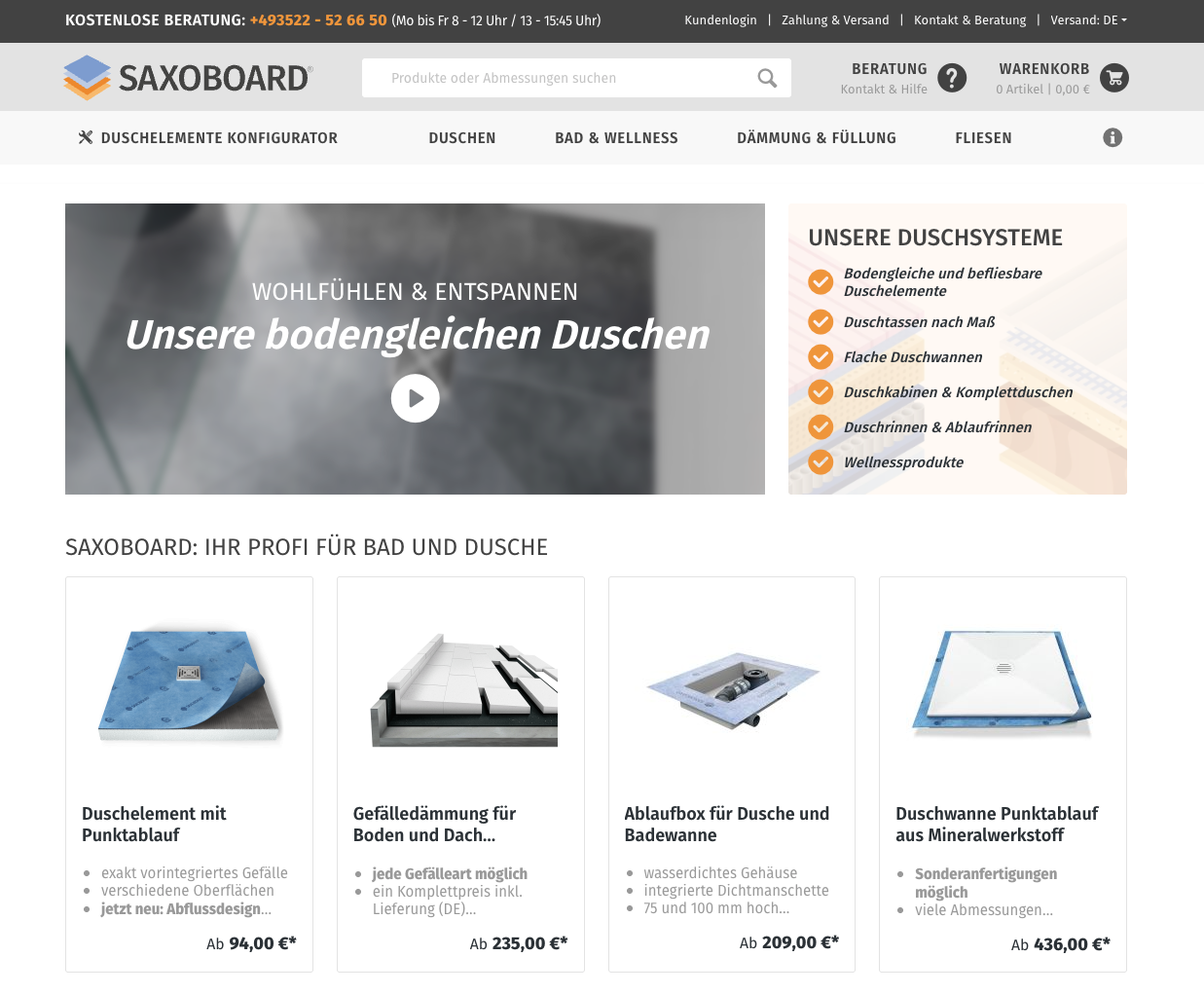 Saxoboard Online-Shop